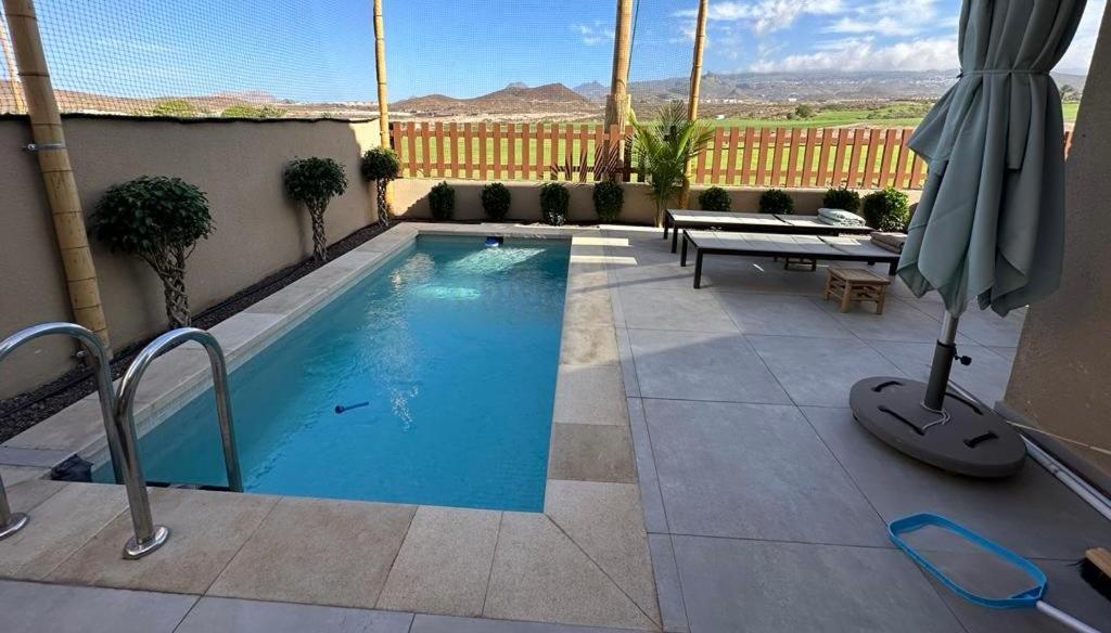 Golf Tenerife South XX Wheel Accessible Shower XX Free Wifi XX Private Pool 30 Degrees XX Two Terraces 30M2X60M2 Xxfree Parking XX Mountain View XX Flatscreen 65 Inch XX San Miguel de Abona Zewnętrze zdjęcie