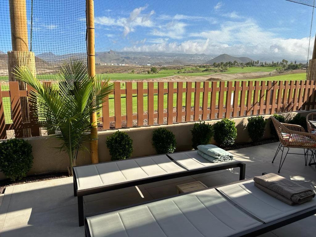 Golf Tenerife South XX Wheel Accessible Shower XX Free Wifi XX Private Pool 30 Degrees XX Two Terraces 30M2X60M2 Xxfree Parking XX Mountain View XX Flatscreen 65 Inch XX San Miguel de Abona Zewnętrze zdjęcie